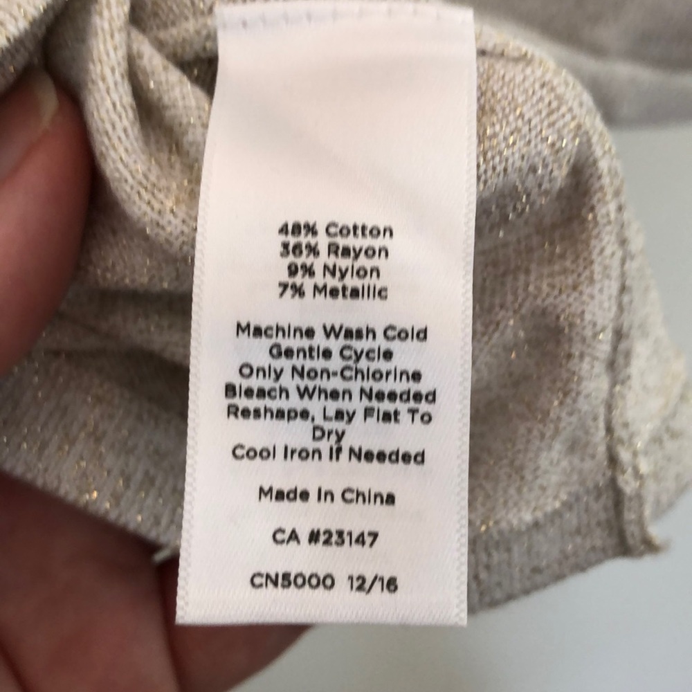 Talbots sparkly top - Picture 6 of 6